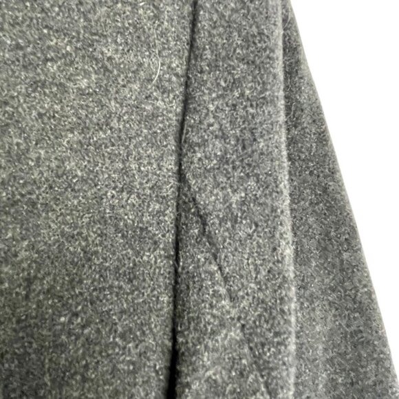 Vintage Lord & Taylor Wool Cashmere Blend Oversized Blazer Charcoal Gray Size 6 - Picture 6 of 16